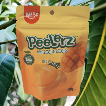 Amos Peelerz gummy mango 120g