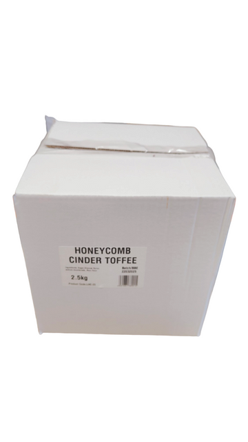 Plain Cinder Toffee 2.5kg Bulk Bag - Traditional Irish Honeycomb Candy