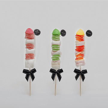 Nic & Ali Sweetie Pops 75g Bag - Assorted mini fruit flavoured hard candy lollipops