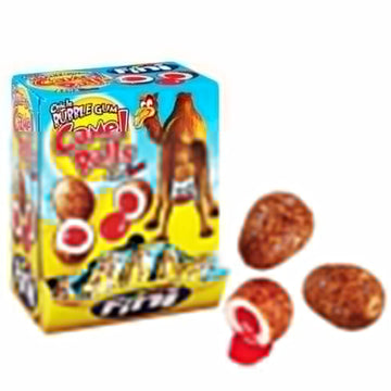 Fini Camel Balls Bubble Gum Bulk Tub (Approx. 200 Pieces, 1267g) | ##shopname## | Camel Balls