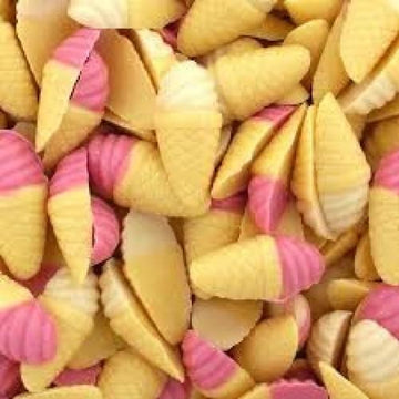Hannahs Candy Cones 3kg Bulk Bag - Retro chocolate flavoured candy in mini wafer cones