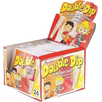 Swizzels Double Dip Sherbet with Swizzelstick (Full Box of 36) | ##shopname## | Jellies & Chewy Sweets