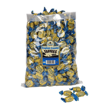 Walkers Creamy English Toffee 2.5kg Bulk Bag | ##shopname## | Creamy Toffee