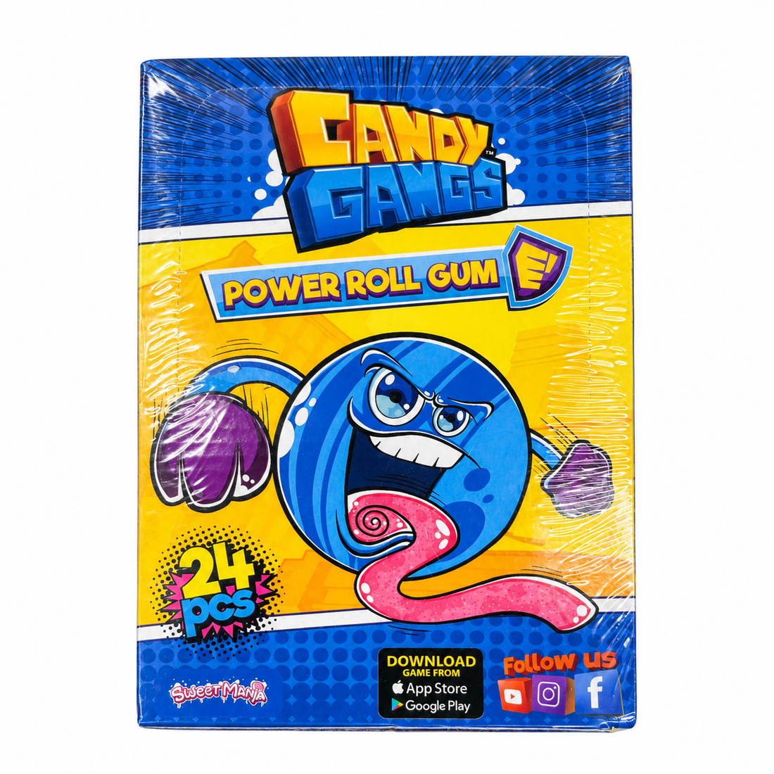 Candy Gangs Power Roll Gum