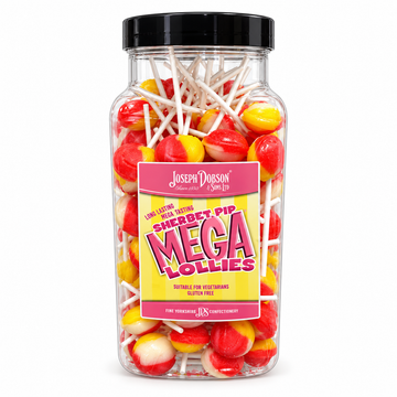 Dobsons Sherbet Pip Lollies Bulk Jar
