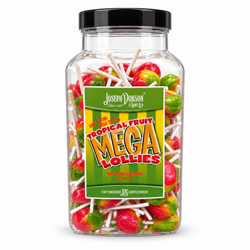 Dobsons Tropical Fruit Lollies Bulk Jar