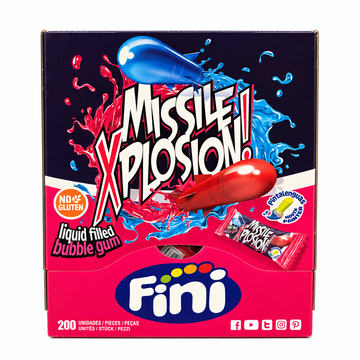 Fini Missile Xplosion Bubble Gum