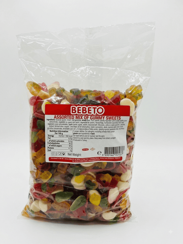 BEBETO Assorted Mix of Gummy Sweets