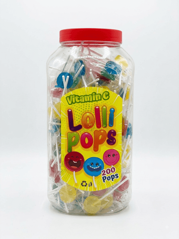Lollipop Vita C Jar 200 Units