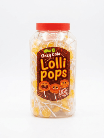 Lollipop Vita C Cola Jar 200 units