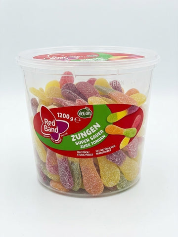 Red Band Super Sour Tongues 1.2kg