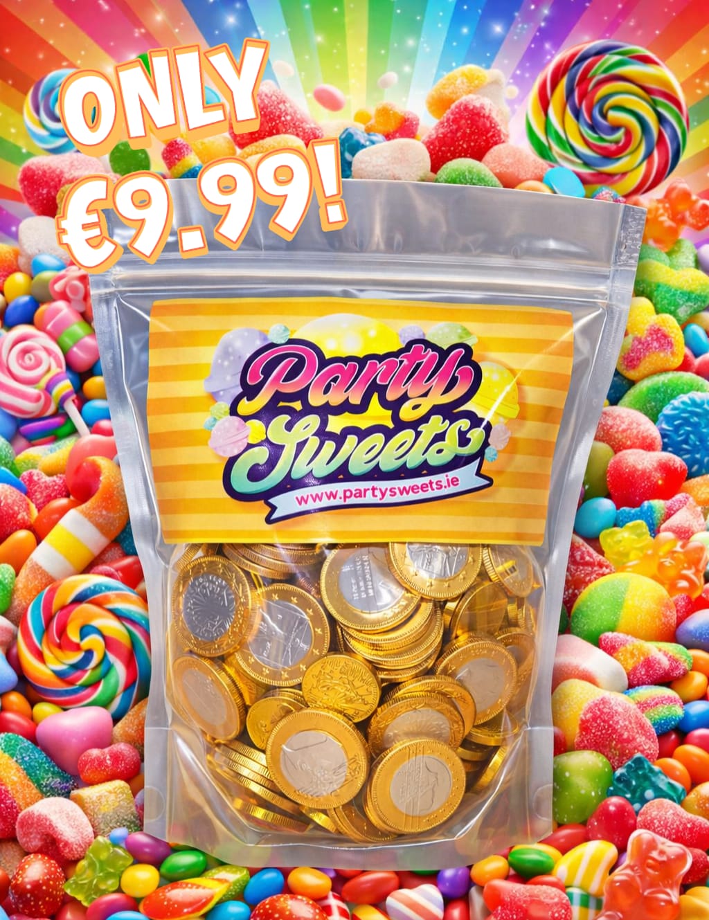 Milk Chocolate Coins | Party Sweets