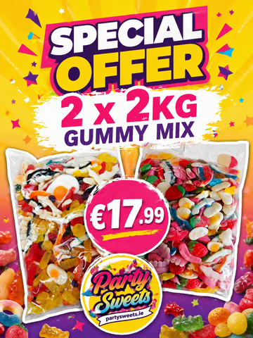 2 x 2kg Gummy Jelly Mega Mix