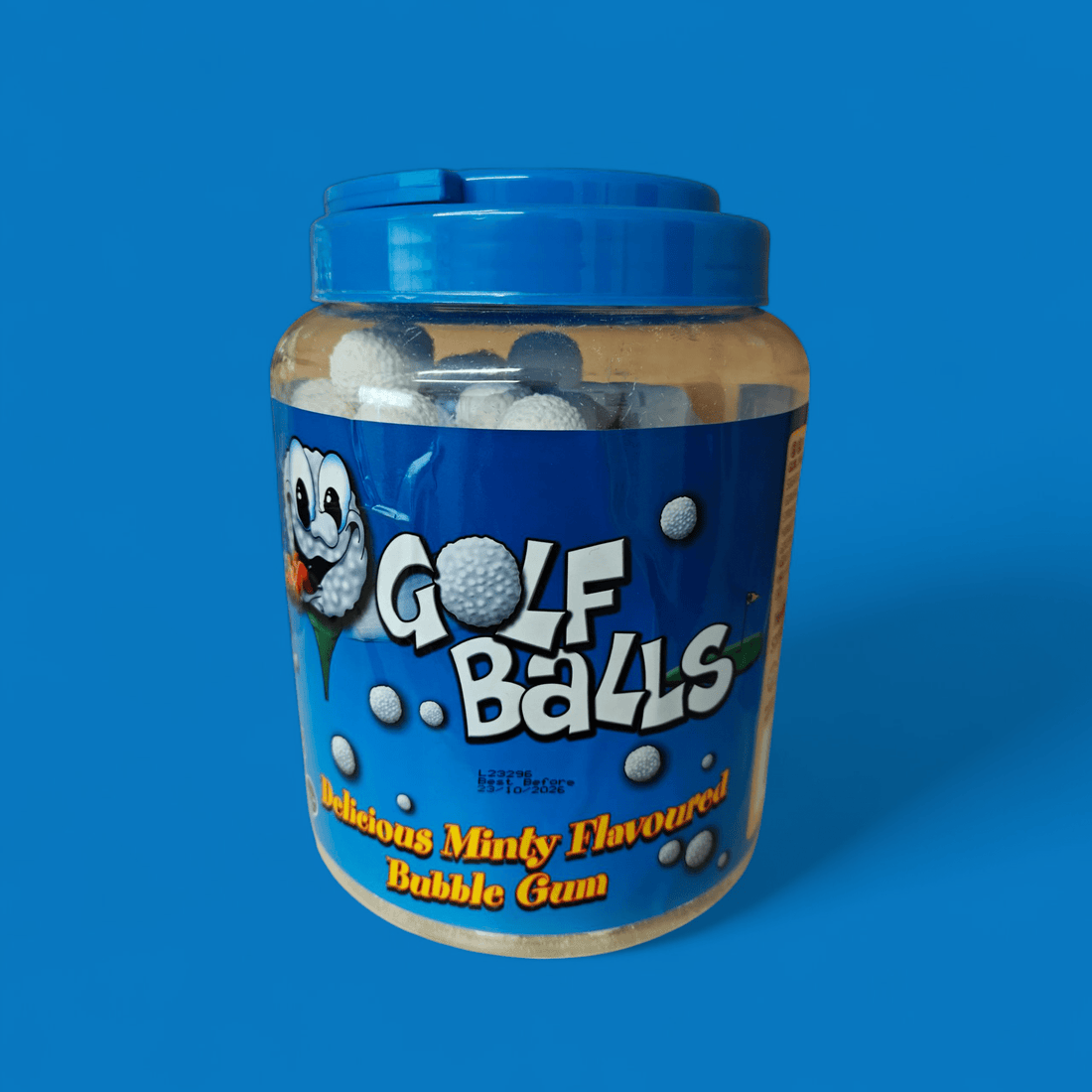 Zed Golf Ball Bubble Gum (Tub) | ##shopname## | Gum