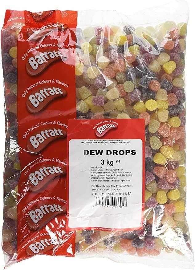 Barrats Dew Drops 3kg partysweets.ie