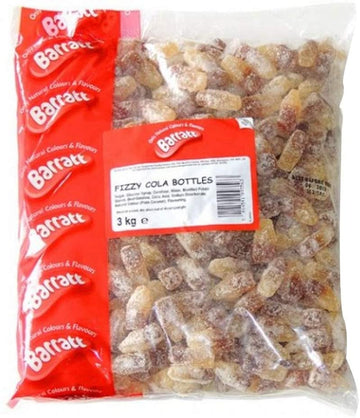 Barratts Fizzy Cola Bottles 3kg partysweets.ie
