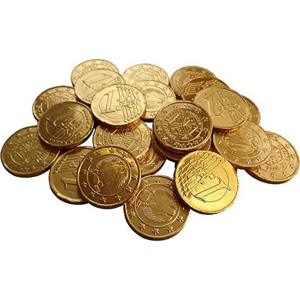 Choc Euro Coin Gold foil Wrapped 360 count