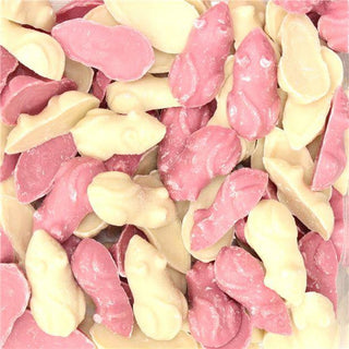 Hannahs Pink & White Chocolate Mice