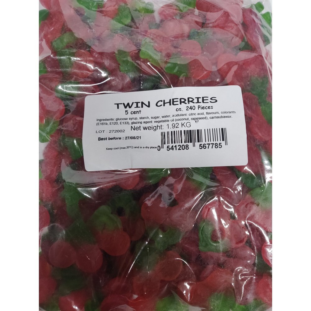 Plain Cherry 240 x 5c partysweets.ie