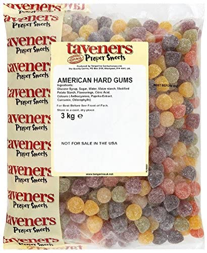 Taveners American Hardgums 3kg partysweets.ie